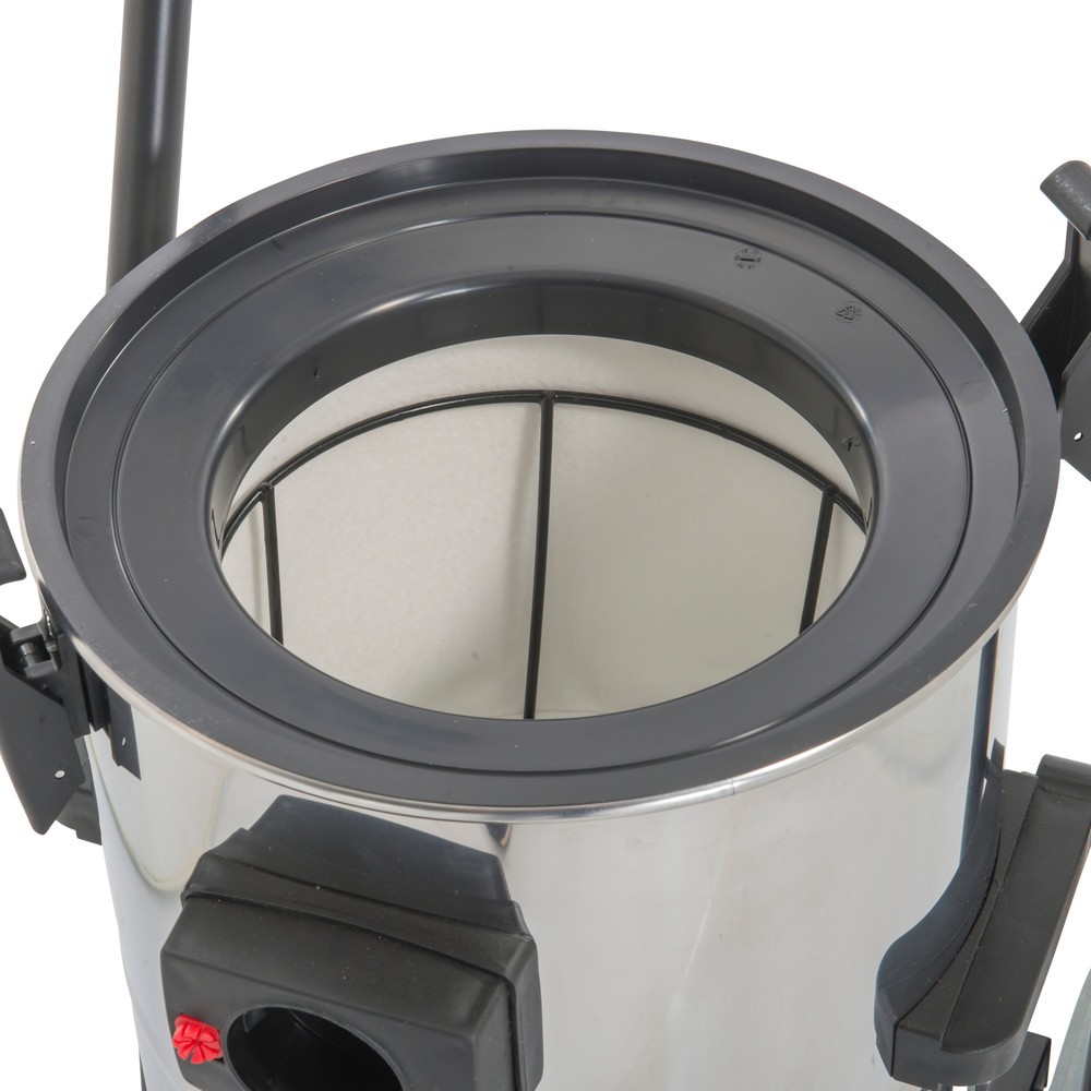 Número de imagen del producto 6: Aspirador para seco y para mojado Steinbock® INOX, bastidor inclinable, 1.400 W, 40 l