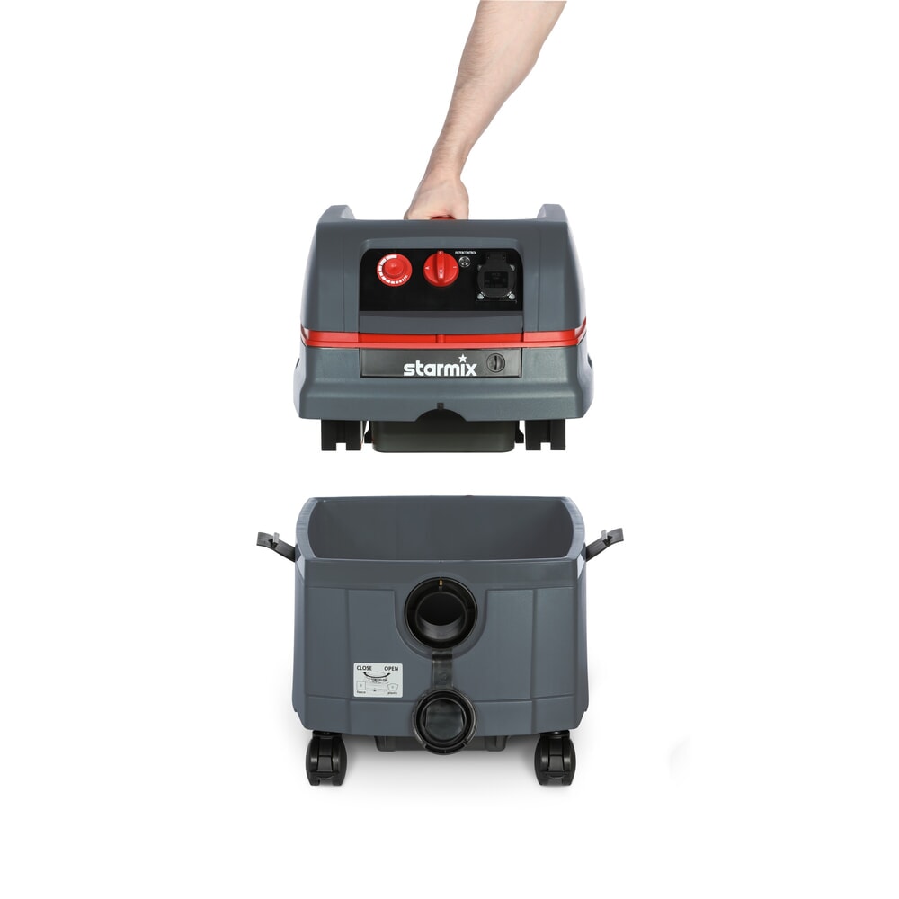 Imagen del producto: Aspiradora en húmedo y seco starmix Compact, clase de polvo L, 1.600 W