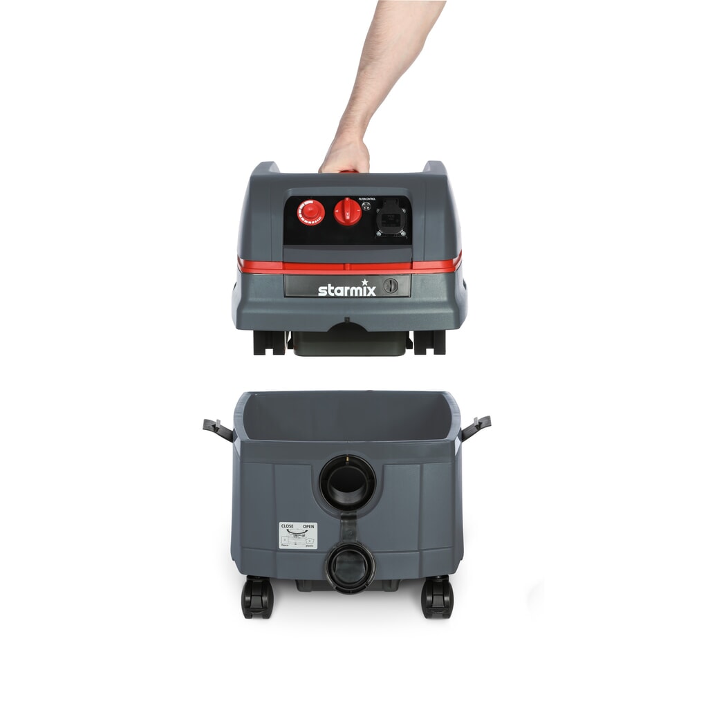 Imagen del producto: Aspiradora en húmedo y seco starmix Compact, clase de polvo L, 1.600 W