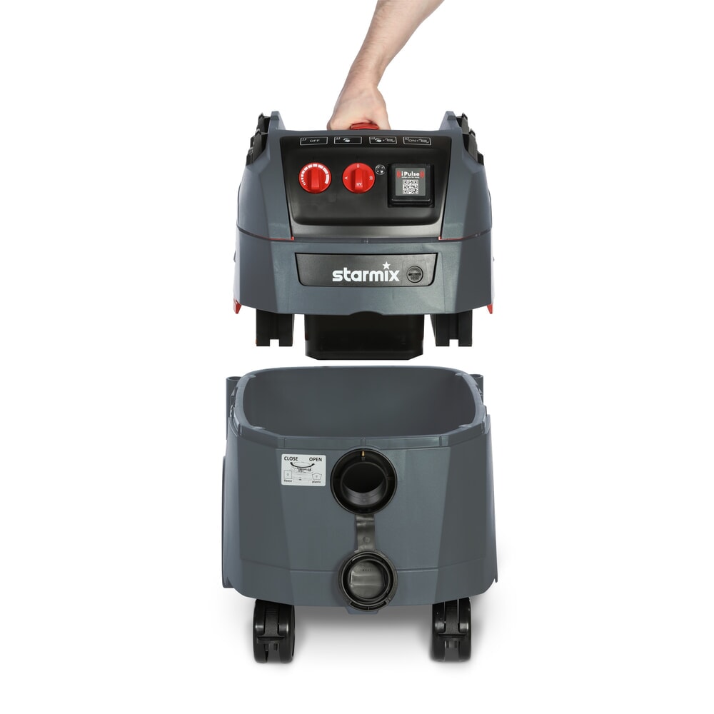 Número de imagen del producto 4: Aspiradora en húmedo y seco starmix iPulse, litros de clase de polvo, 1.600 W, 35 l