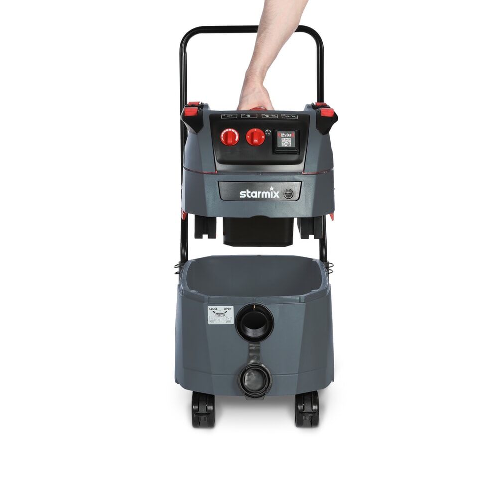 Número de imagen del producto 7: Aspiradora en húmedo y seco starmix iPulse, litros de clase de polvo, chasis de volquete, 1.600 W, 35 l
