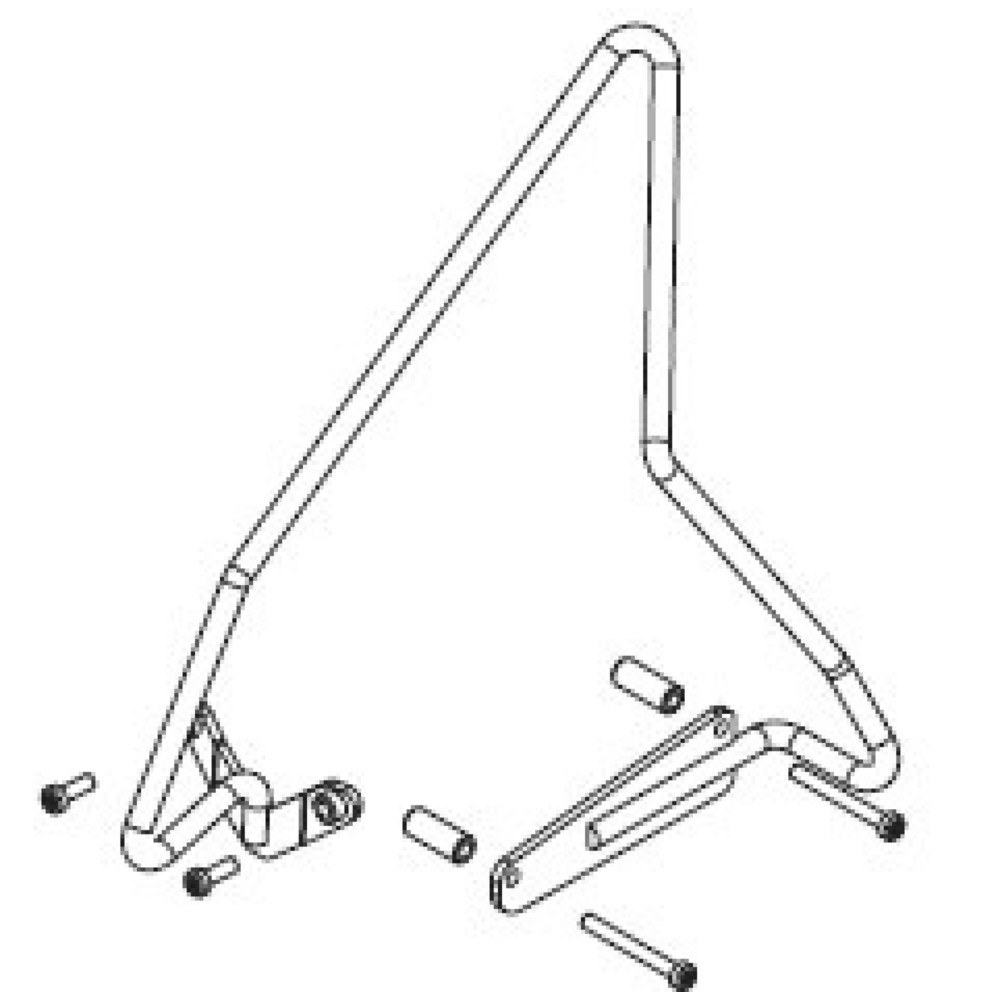 Imagen del producto: Percha para estación de flejado BW-XL, para dispositivo con batería recargable BXT4