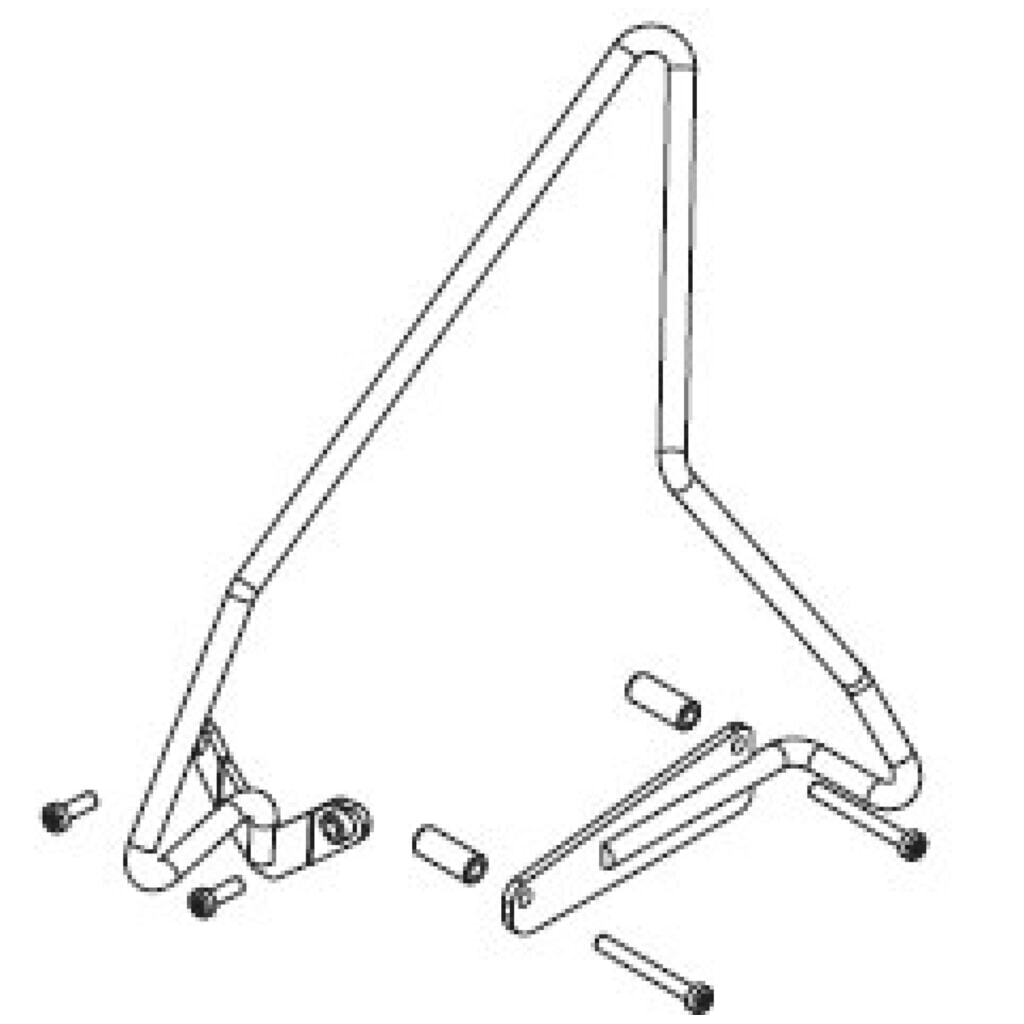 Imagen del producto: Percha para estación de flejado BW-XL, para dispositivo con batería recargable BXT4