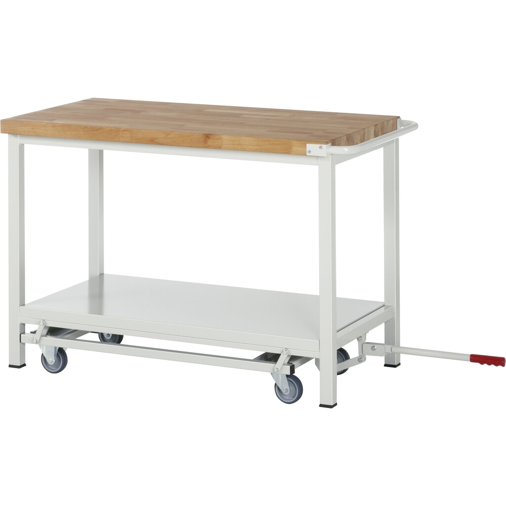 Banco de trabajo RAU serie 8000 con bastidor con ruedas abatible, 1 contenedores, 1 estante inferior, HxAxF 880 x 1.000 x 700 mm, 4 cajones extraíbles al 90%, ancho 490 mm Número de imagen del producto 7: Banco de trabajo RAU serie 8000 con bastidor con ruedas abatible, 1 contenedores, 1 estante inferior, HxAxF 880 x 1.000 x 700 mm, 4 cajones extraíbles al 90%, ancho 490 mm