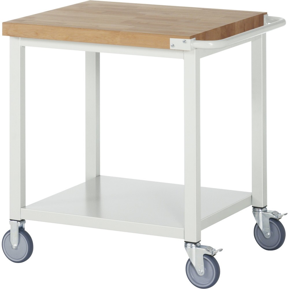 Imagen del producto: Banco de trabajo con ruedas RAU, serie 8000, H x A x F 880 x 750 x 700 mm, estante inferior