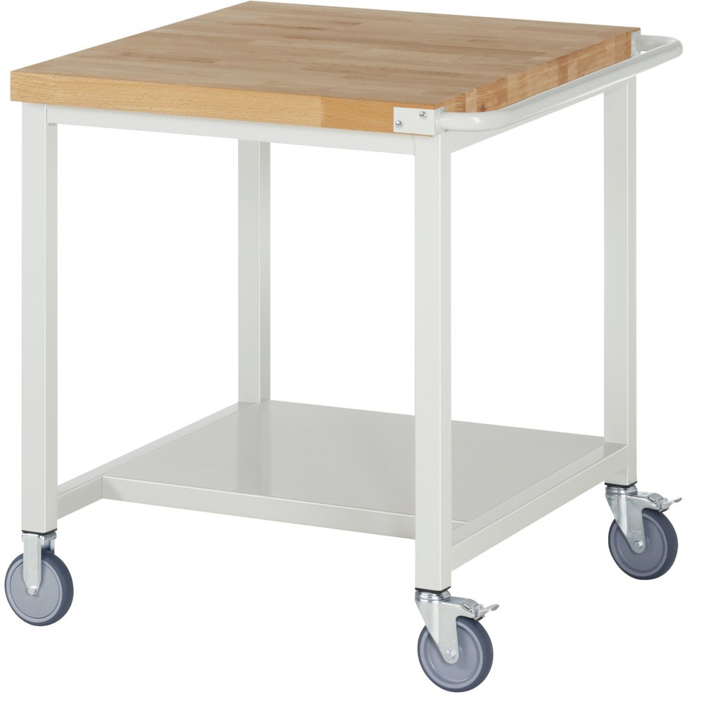 Imagen del producto: Banco de trabajo con ruedas RAU, serie 8000, H x A x F 880 x 750 x 900 mm, estante inferior