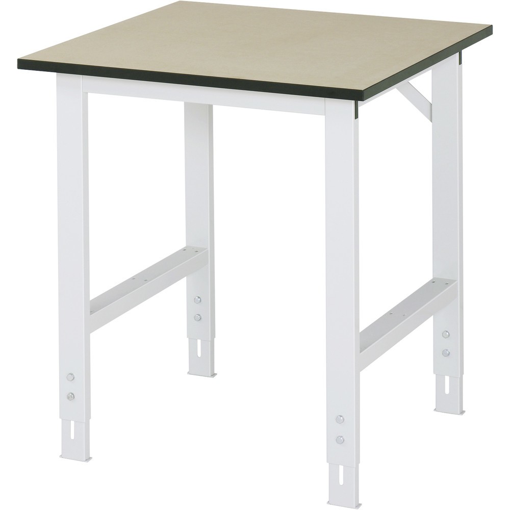 Imagen del producto: Mesa de trabajo RAU ajustable en altura, serie TOM, H x A x F 760-1.080 x 750 x 800 mm, tablero de trabajo MDF