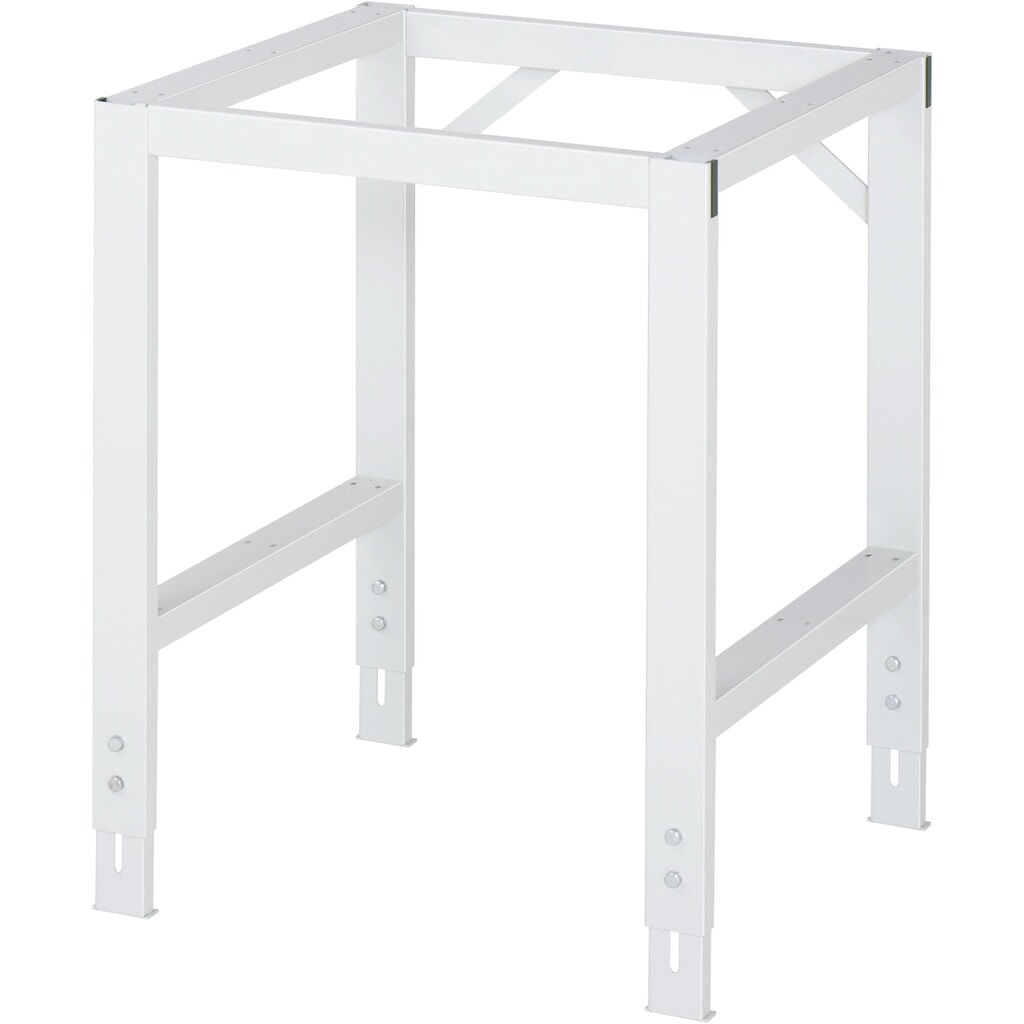 Mesa de trabajo RAU ajustable en altura, serie TOM, H x A x F 760-1.080 x 750 x 800 mm, tablero de trabajo con revestimiento acero inoxidable Número de imagen del producto 3: Mesa de trabajo RAU ajustable en altura, serie TOM, H x A x F 760-1.080 x 750 x 800 mm, tablero de trabajo con revestimiento acero inoxidable