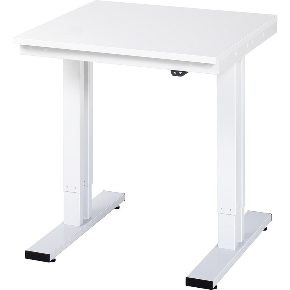 Imagen del producto: Banco de trabajo RAU con ajuste de altura eléctrico, serie adlatus 300, H x A x F 720-1.120 x 750 x 800 mm, tablero de trabajo con revestimiento de melamina