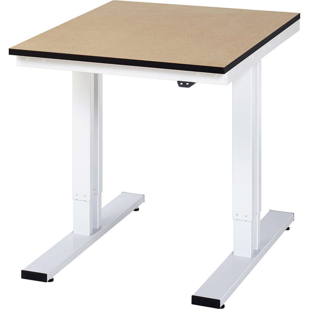 Imagen del producto: Banco de trabajo RAU con ajuste de altura eléctrico, serie adlatus 300, H x A x F 720-1.120 x 750 x 1.000 mm, tablero MDF
