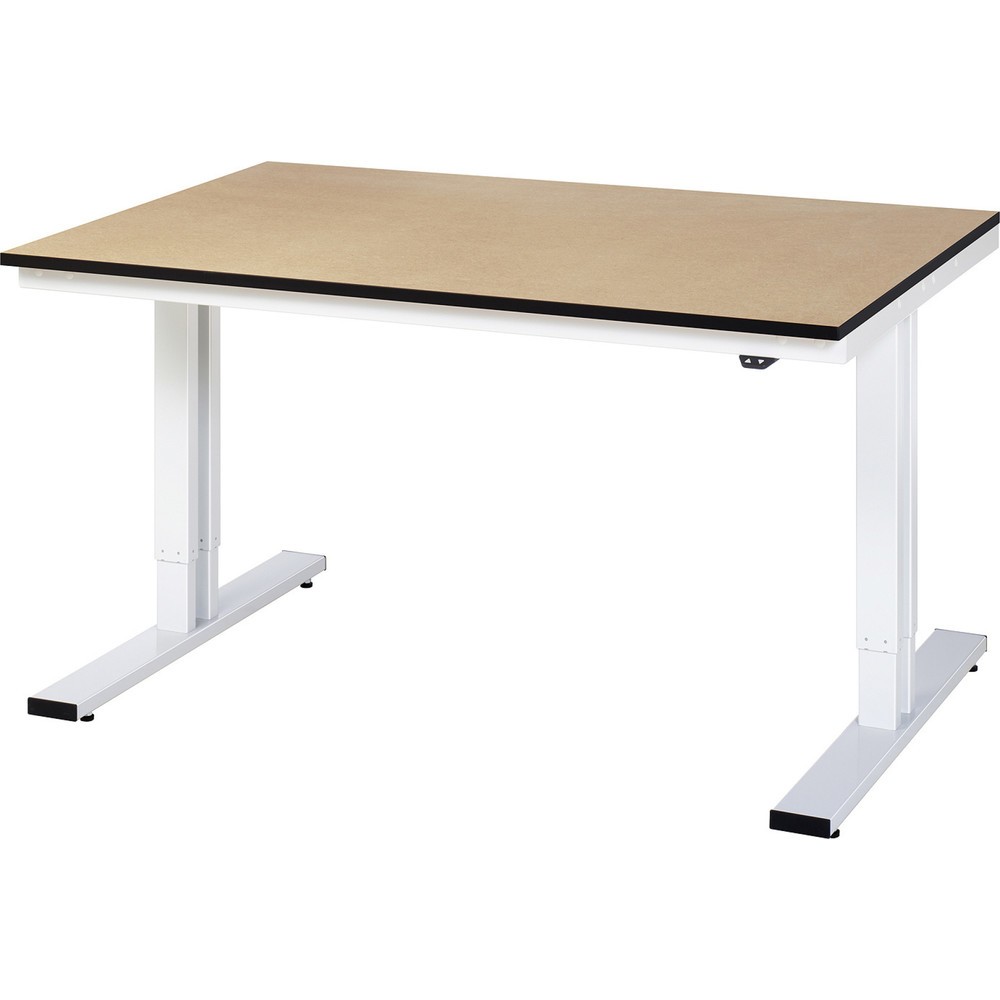 Imagen del producto: Banco de trabajo RAU con ajuste de altura eléctrico, serie adlatus 300, H x A x F 720-1.120 x 1.500 x 1.000 mm, tablero MDF