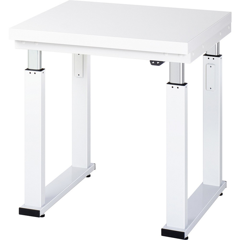 Imagen del producto: Banco de trabajo RAU con ajuste de altura eléctrico, serie adlatus 600, H x A x F 740-1.140 x 750 x 700 mm, tablero de trabajo con revestimiento laminado duro