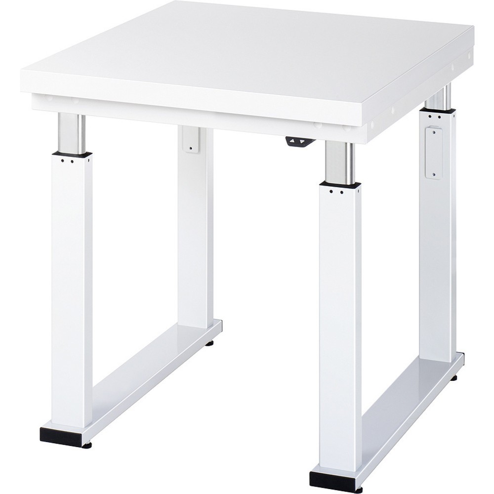 Imagen del producto: Banco de trabajo RAU con ajuste de altura eléctrico, serie adlatus 600, H x A x F 740-1.140 x 750 x 900 mm, tablero de trabajo con revestimiento laminado duro