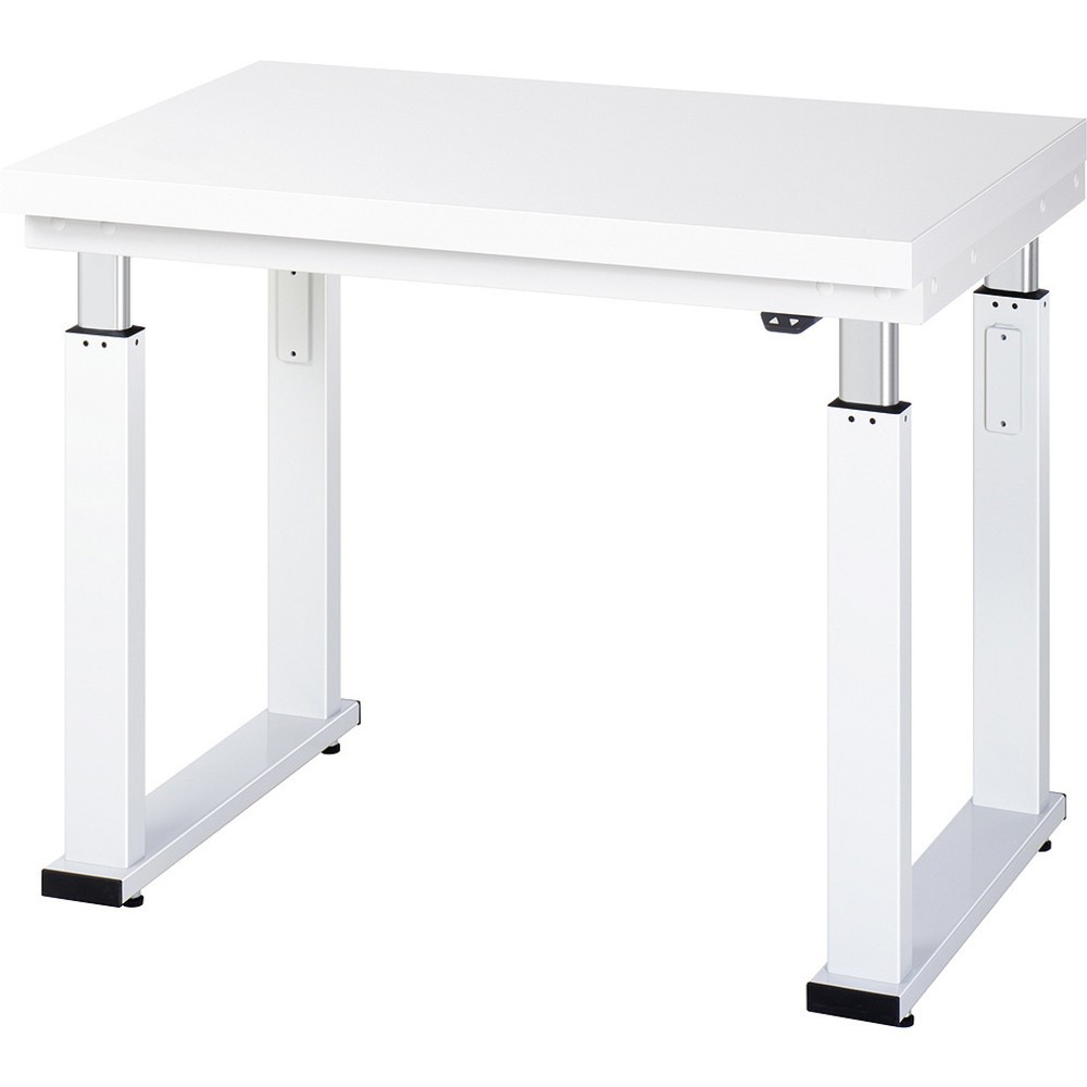 Imagen del producto: Banco de trabajo RAU con ajuste de altura eléctrico, serie adlatus 600, H x A x F 740-1.140 x 1.000 x 700 mm, tablero de trabajo con revestimiento laminado duro