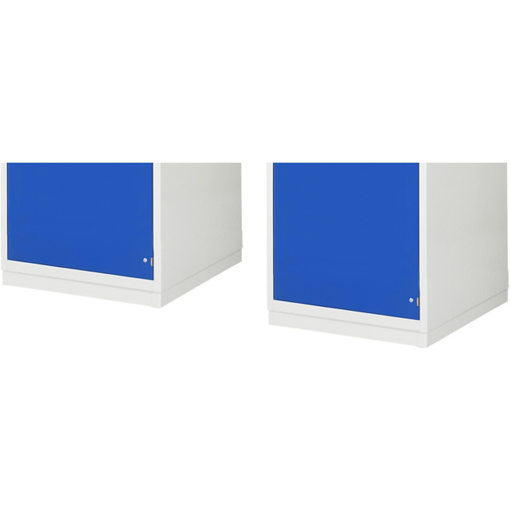 Número de imagen del producto 6: Banco de trabajo RAU serie 7000, 2 contenedores, tornillo de banco, HxAxF 890 x 1.250 x 700 mm, 5 cajones extraíbles al 90 %