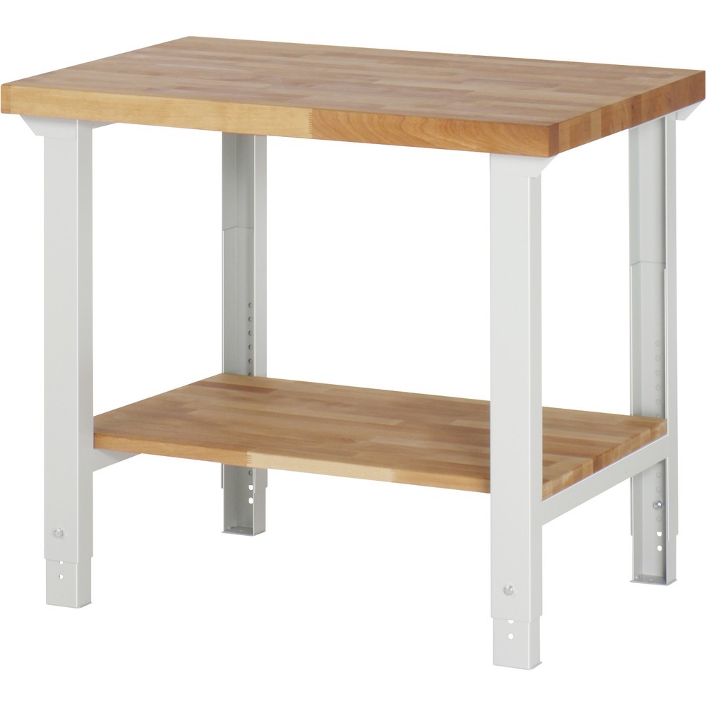 Número de imagen del producto 1: Banco de trabajo RAU, serie 7000, H x A x F 790-1.140 x 1.000 x 700 mm, estante inferior