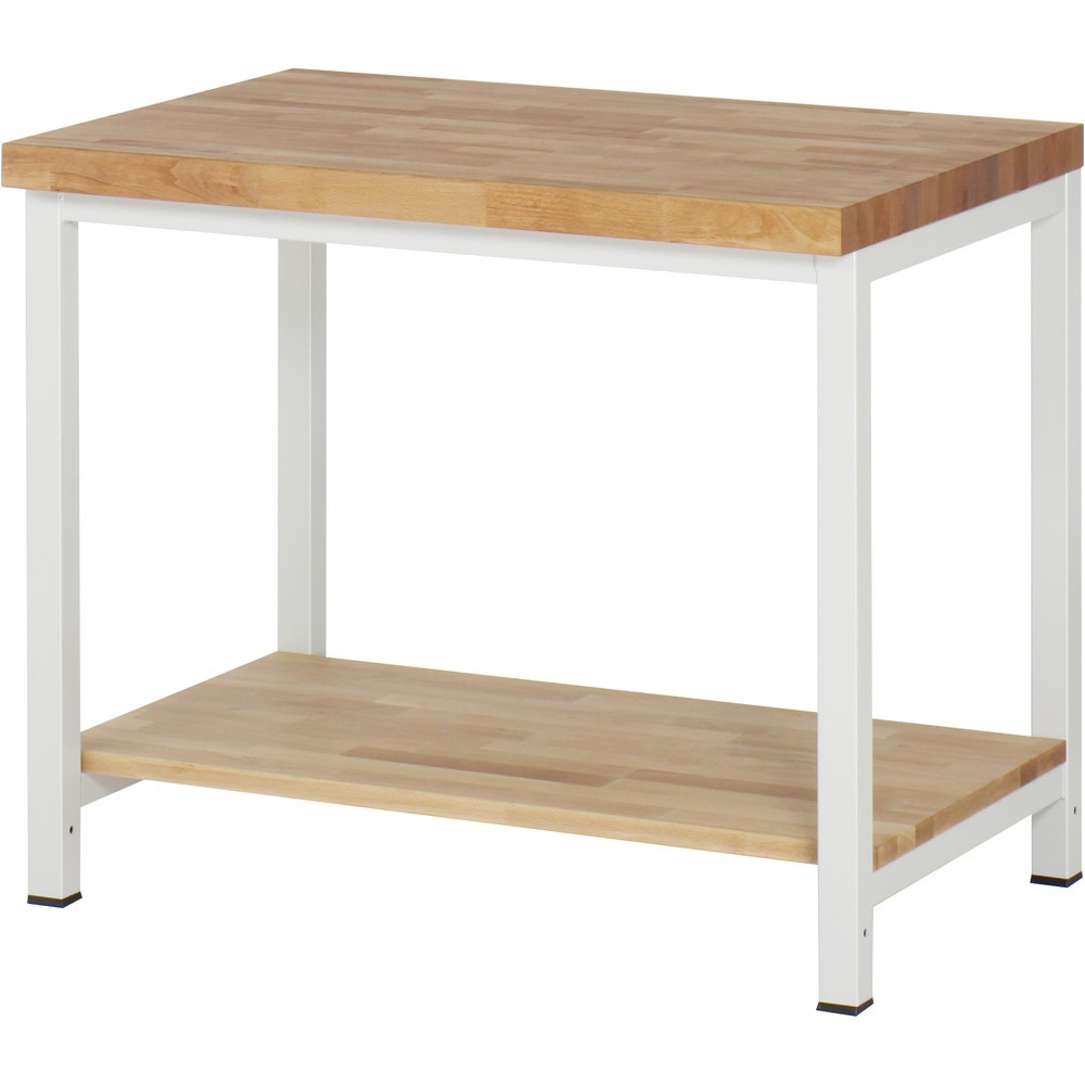 Imagen del producto: Banco de trabajo RAU, serie 8000, H x A x F 840-1.040 x 1.000 x 700 mm, estante inferior