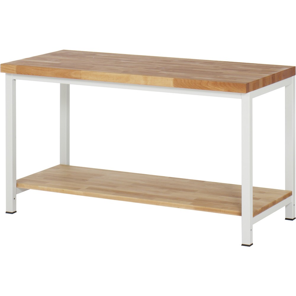 Imagen del producto: Banco de trabajo RAU, serie 8000, H x A x F 840-1.040 x 1.500 x 700 mm, estante inferior