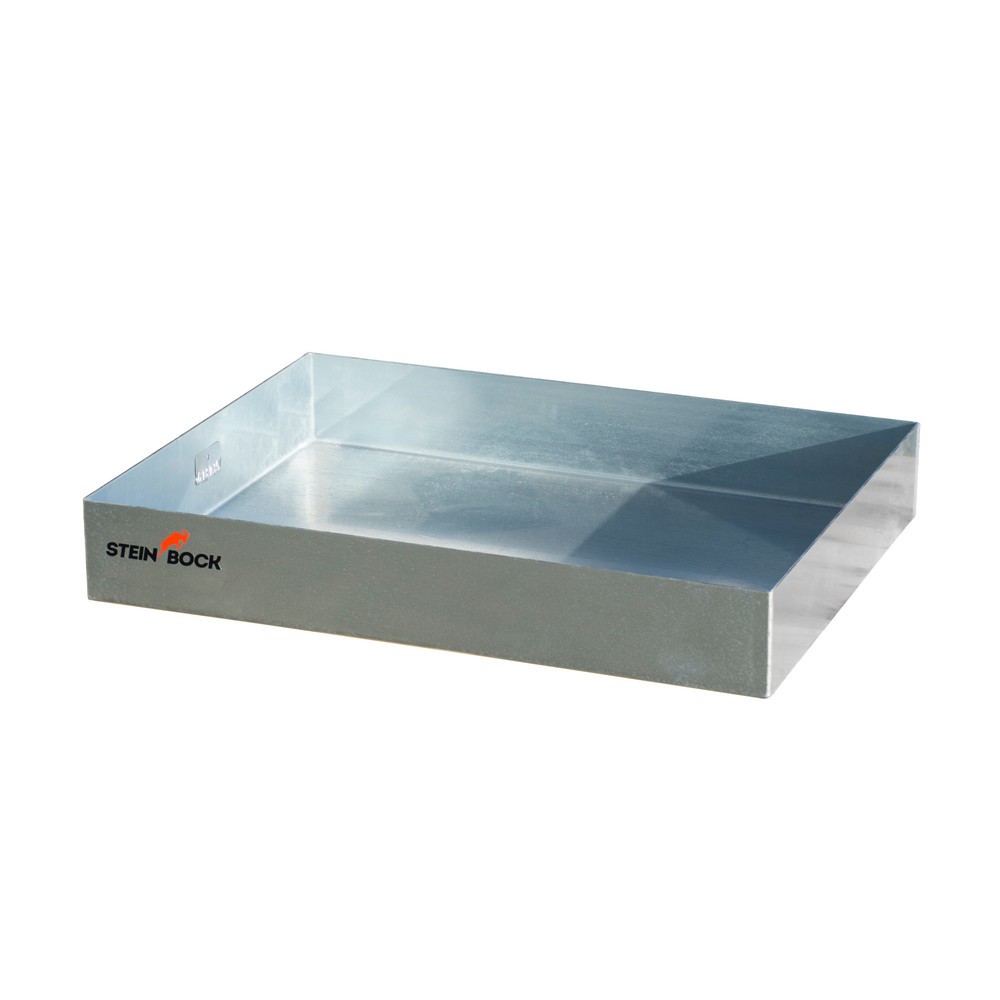 Número de imagen del producto 1: Bandeja de envases pequeños para palets Steinbock® de acero, galvanizado, Al x An x F: 120 x 600 x 800 mm, capacidad de 45 litros