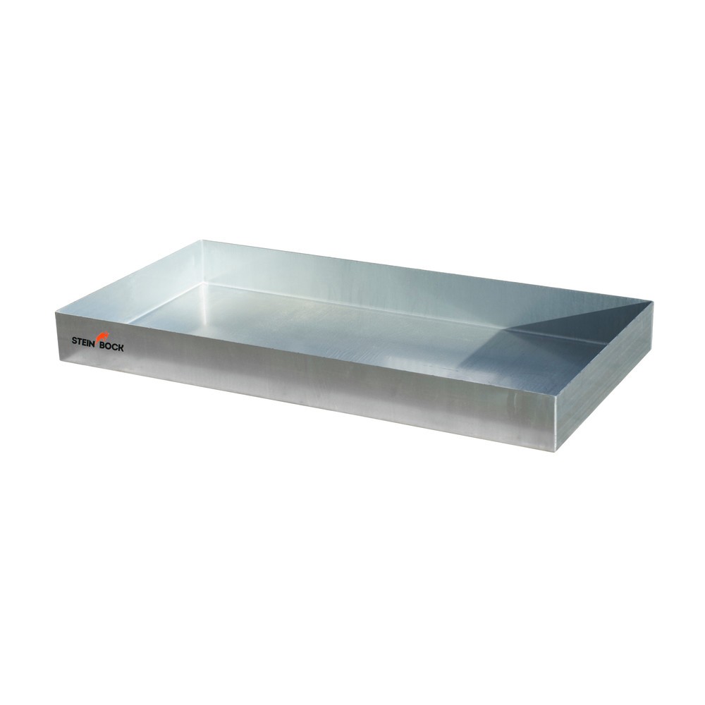 Número de imagen del producto 1: Bandeja de envases pequeños para palets Steinbock® de acero, galvanizado, Al x An x F: 100 x 800 x 1.200 mm, capacidad de 73 litros