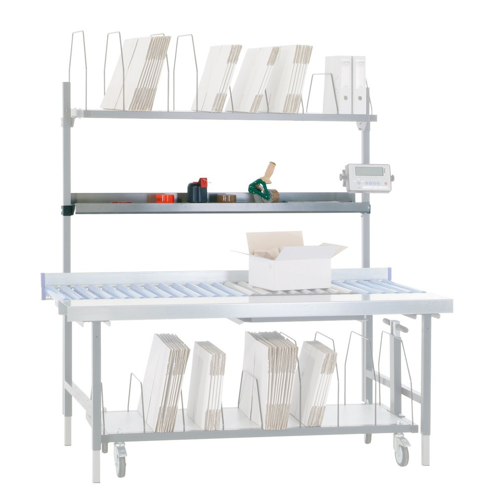 Número de imagen del producto 4: Bandeja de forma para sistema de mesa de embalaje, An x F fundidad 1.600 x 230 mm