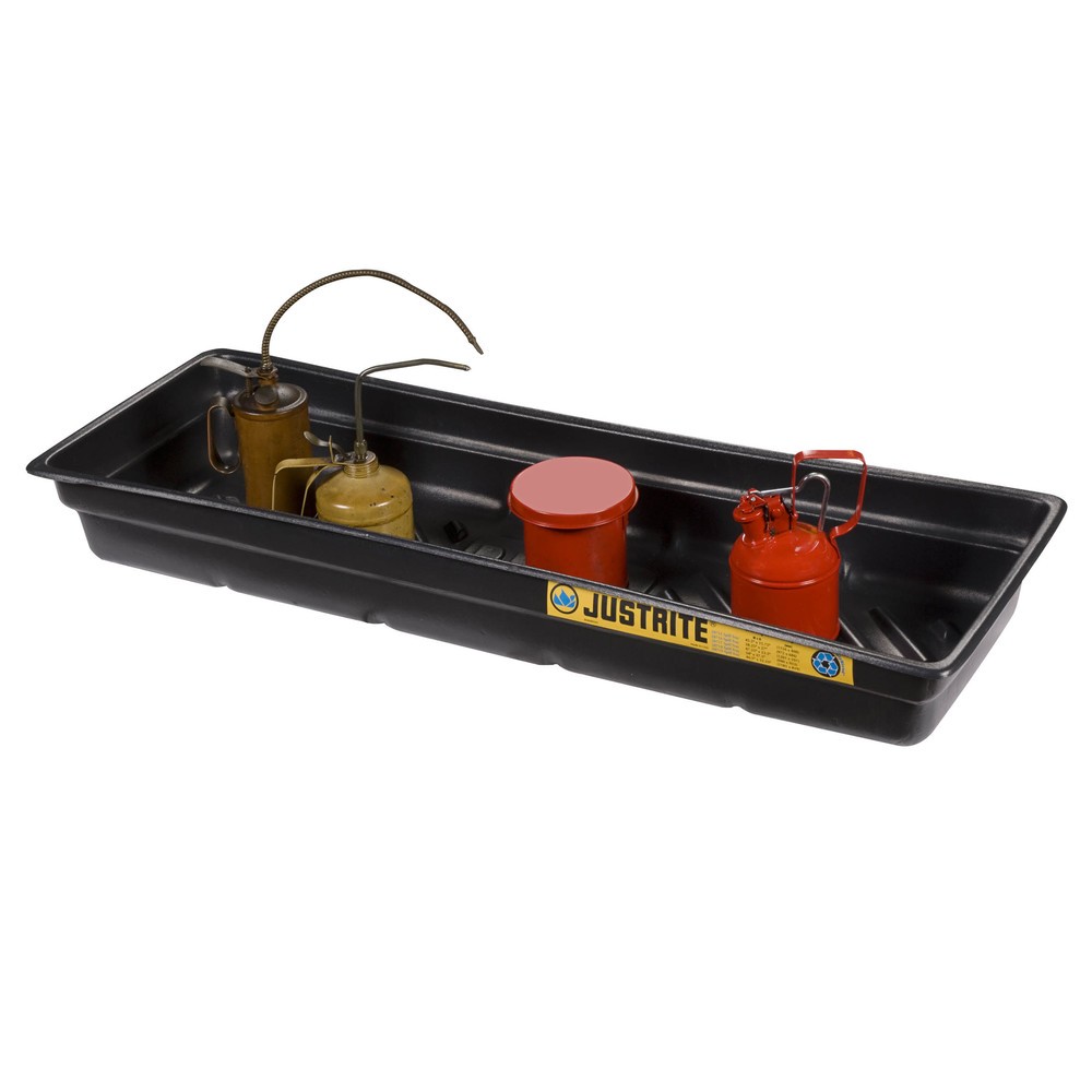 Número de imagen del producto 2: Bandeja Justrite, tamaño interno 117 x 41 cm, capacidad 45 litros