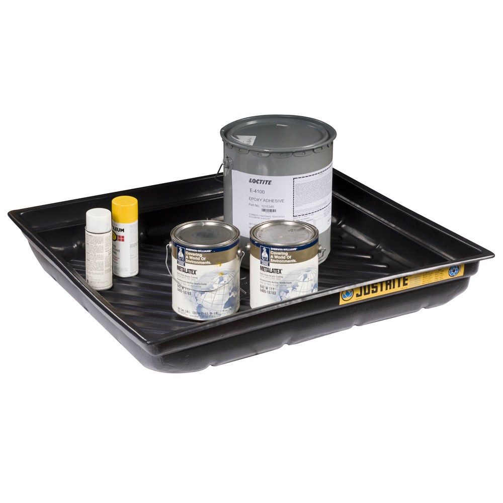 Número de imagen del producto 2: Justrite - Bandeja de goteo (96 x 86 cm, capacidad: 87 litros)