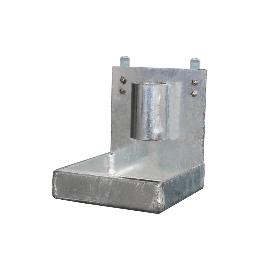 Imagen del producto: Bandeja de goteo para cubeta de retención Bauer® de acero con placa perforada, galvanizada en caliente