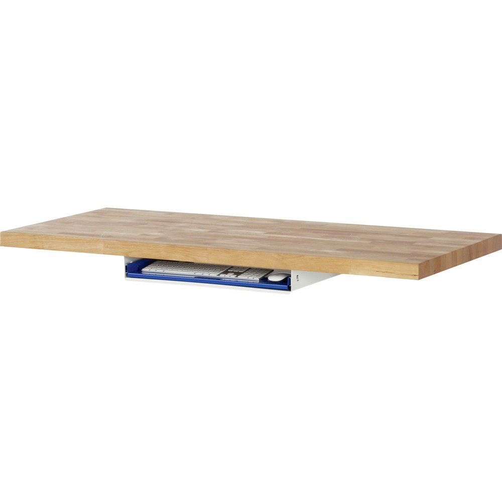 Número de imagen del producto 3: Bandeja extraíble para el teclado RAU para banco de trabajo serie 7000/8000, H x A x F 85 x 640 x 485 mm