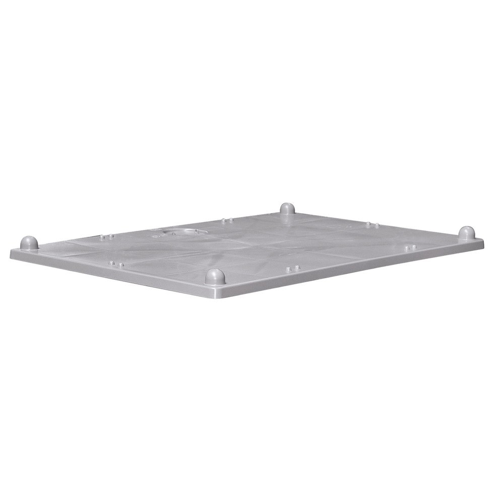 Imagen del producto: Bandeja invertida para gran contenedor de polipropileno, Anchura x Profundidad 1.200 x 800 mm, gris