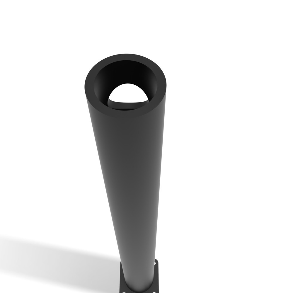 Número de imagen del producto 10: Barandilla de seguridad flexible «Delta», poste final