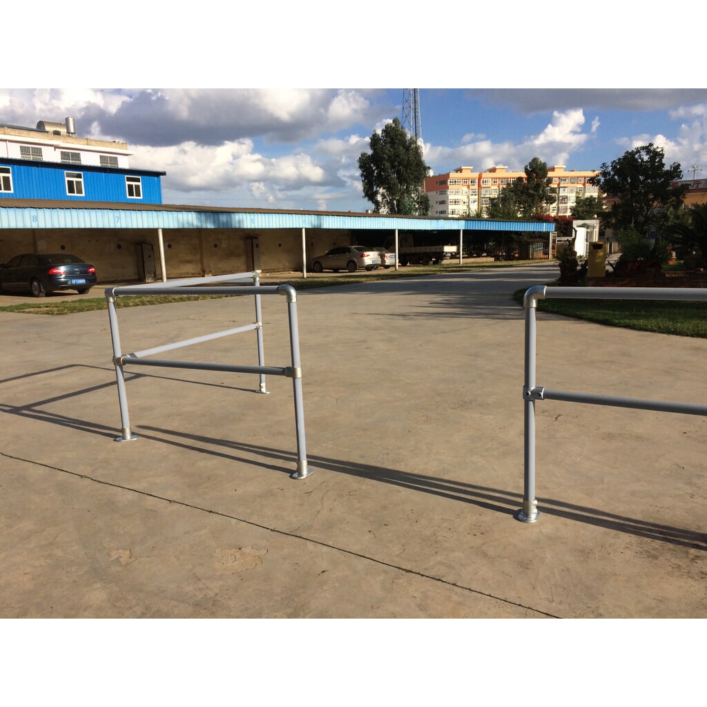 Imagen del producto: Rieles de seguridad rectos KwikKit®, 3000 mm de longitud, galvanizados