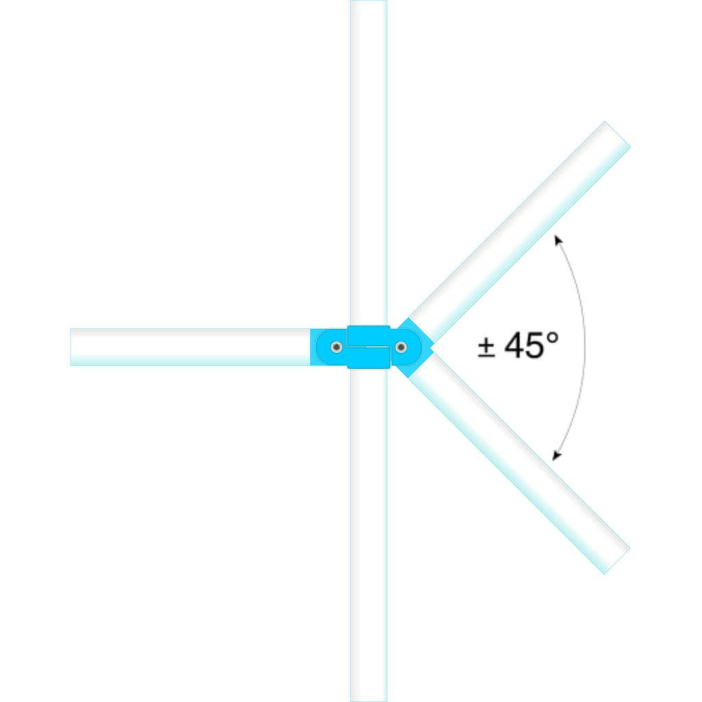 Barandillas del sistema URBAN, tubo basculante, Ø 60 mm, altura por encima del pasillo 1.000 mm, para clavija, galvanizado en caliente y pintado, rojo/blanco Número de imagen del producto 2: Barandillas del sistema URBAN, tubo basculante, Ø 60 mm, altura por encima del pasillo 1.000 mm, para clavija, galvanizado en caliente y pintado, rojo/blanco