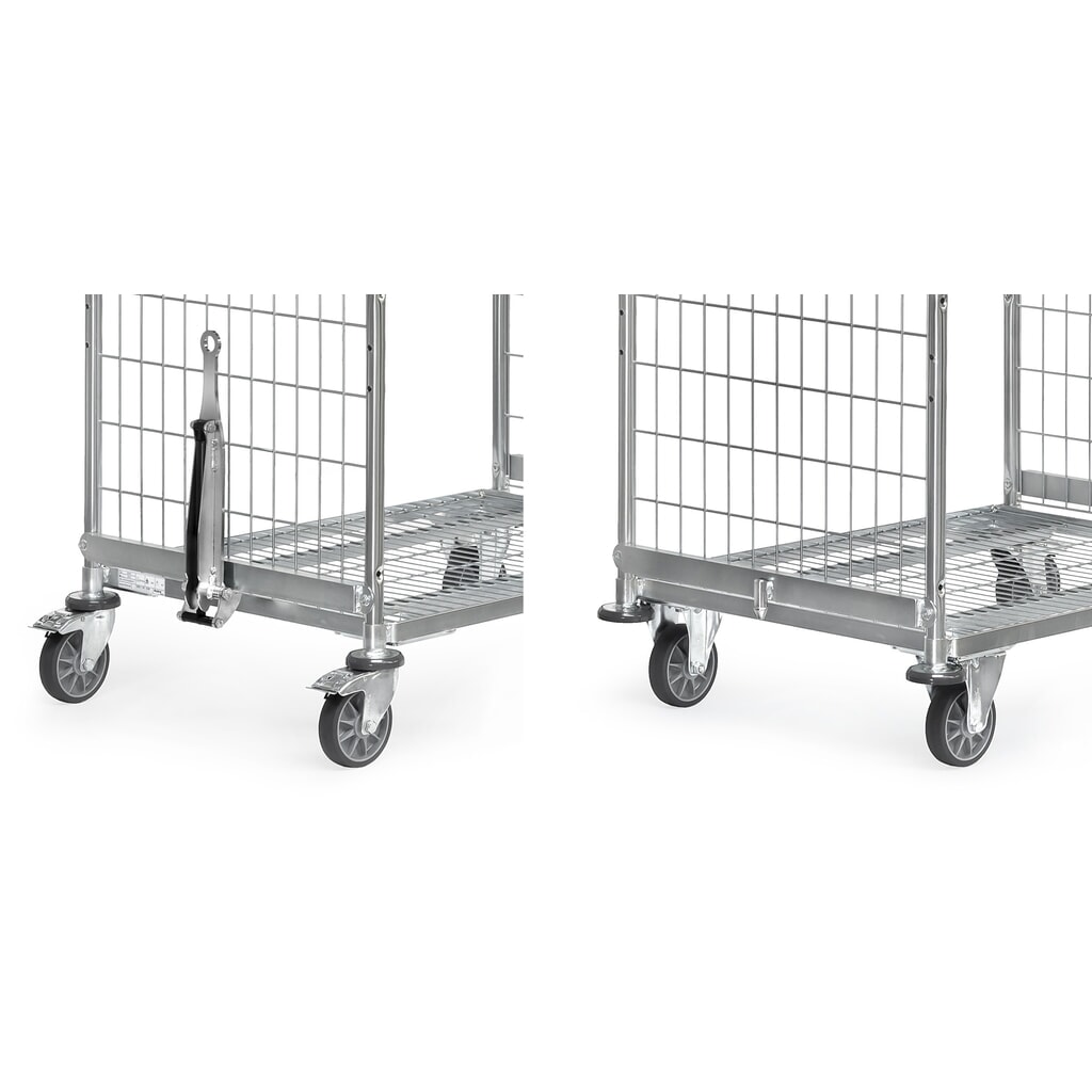 Imagen del producto: Barra de tracción y acoplamiento para carro|plataforma de recogida fetra®, ancho 510 mm