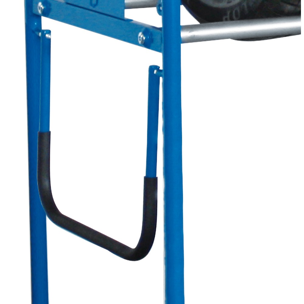 Imagen del producto: barra|viga corredera y tirador para portaneumáticos móvil VARIOfit, ancho An x F 480 x 370 mm
