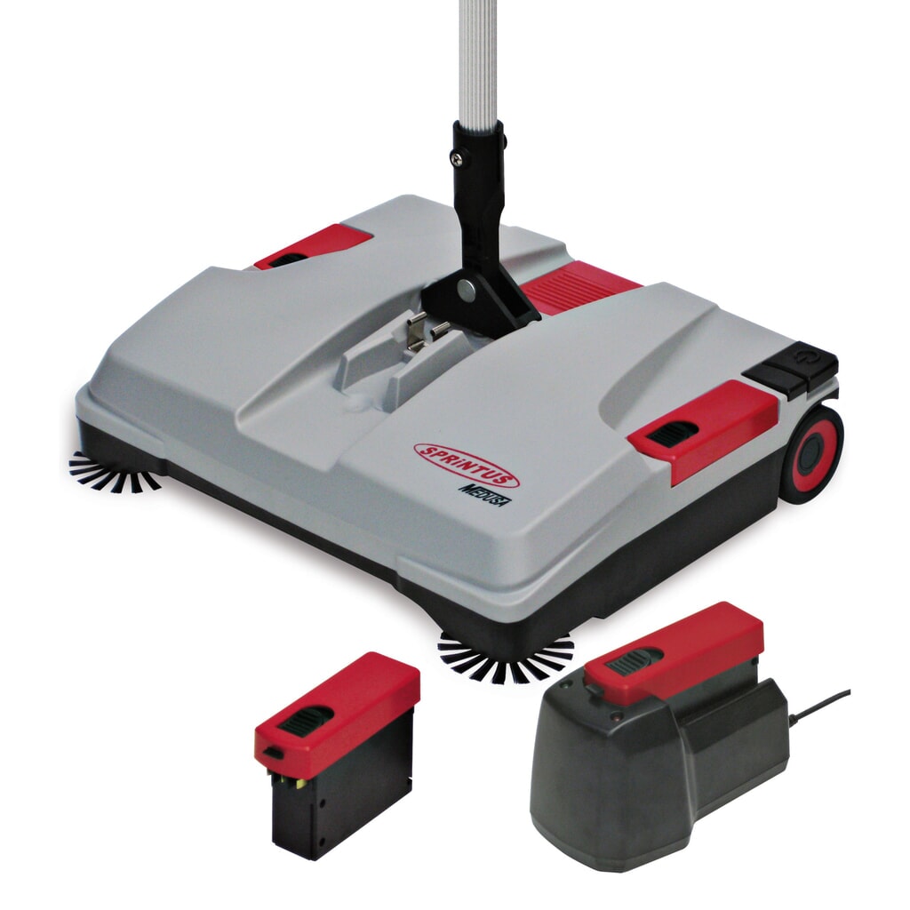 Barredora con batería recargable SPRiNTUS MEDUSA, juego con 2 baterías recargables Número de imagen del producto 4: Barredora con batería recargable SPRiNTUS MEDUSA, juego con 2 baterías recargables