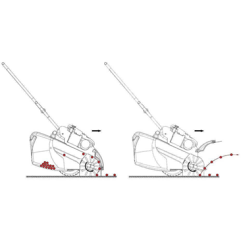 Número de imagen del producto 2: Barredora Cross Sweep CS 650, motor eléctrico, ancho de barrido: 650 mm