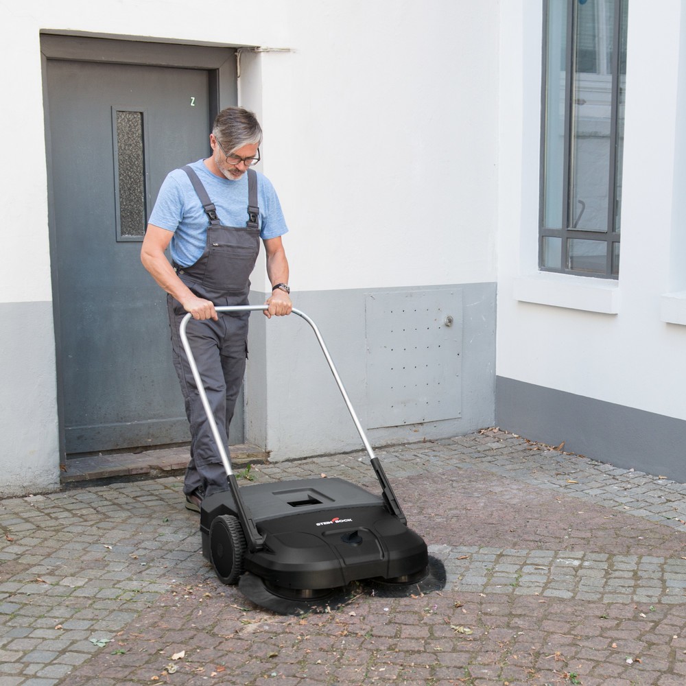 Número de imagen del producto 15: Barredora Steinbock® Turbo, manual, anchura de barrido 750 mm, RAL 7016 gris antracita
