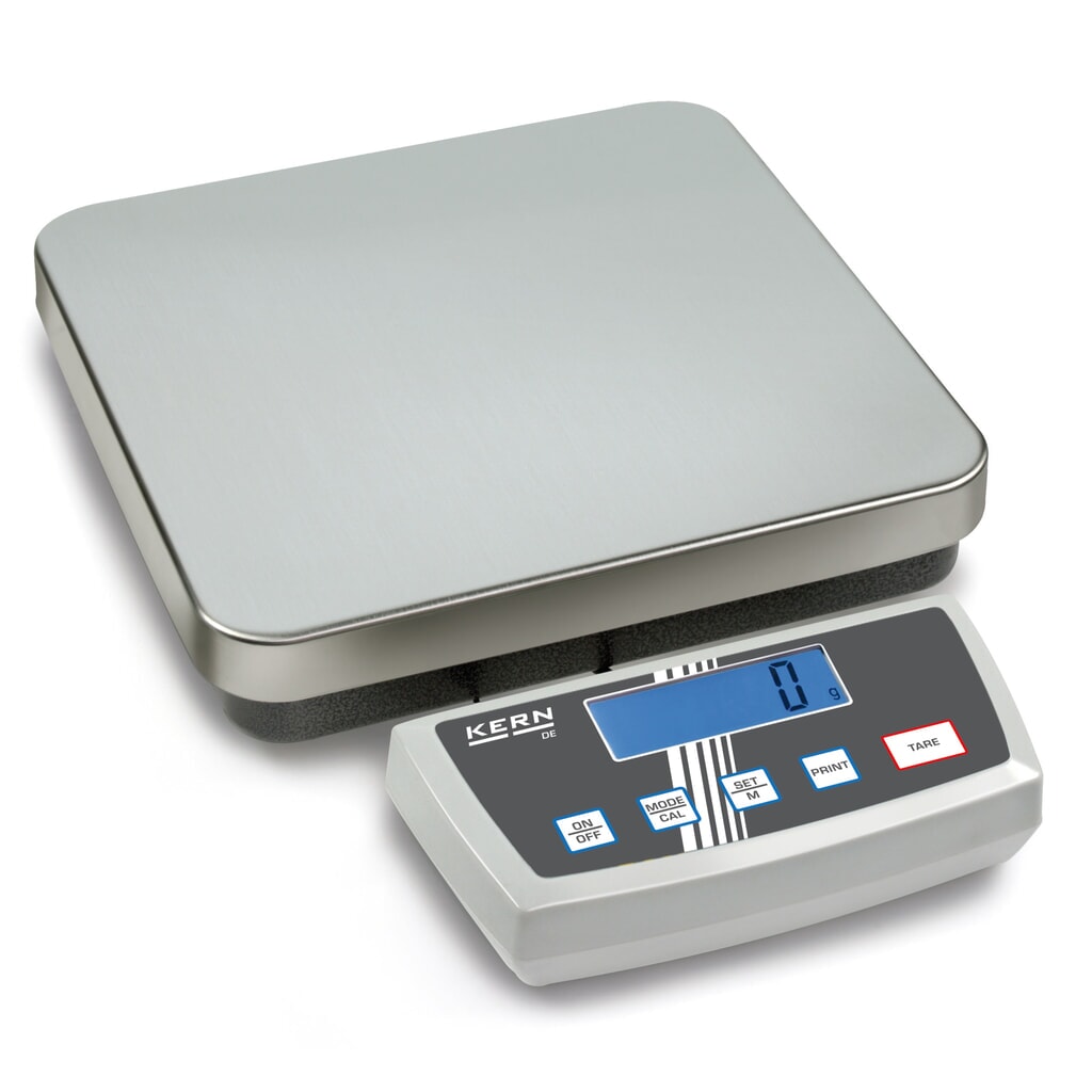 Imagen del producto: Báscula de plataforma con pantalla, capacidad de pesaje máx. 6 kg, intervalos 1|2 g