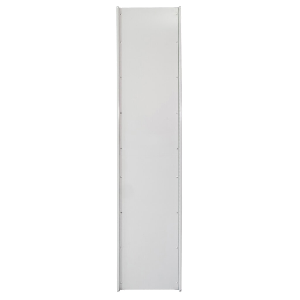 Bastidor completamente chapado con perfil en T MULTIplus para estantería de cargas pequeñas SCHULTE, gris claro, premontado, H x L 2.000 x 400 mm Imagen del producto: Bastidor completamente chapado con perfil en T MULTIplus para estantería de cargas pequeñas SCHULTE, gris claro, premontado, H x L 2.000 x 400 mm