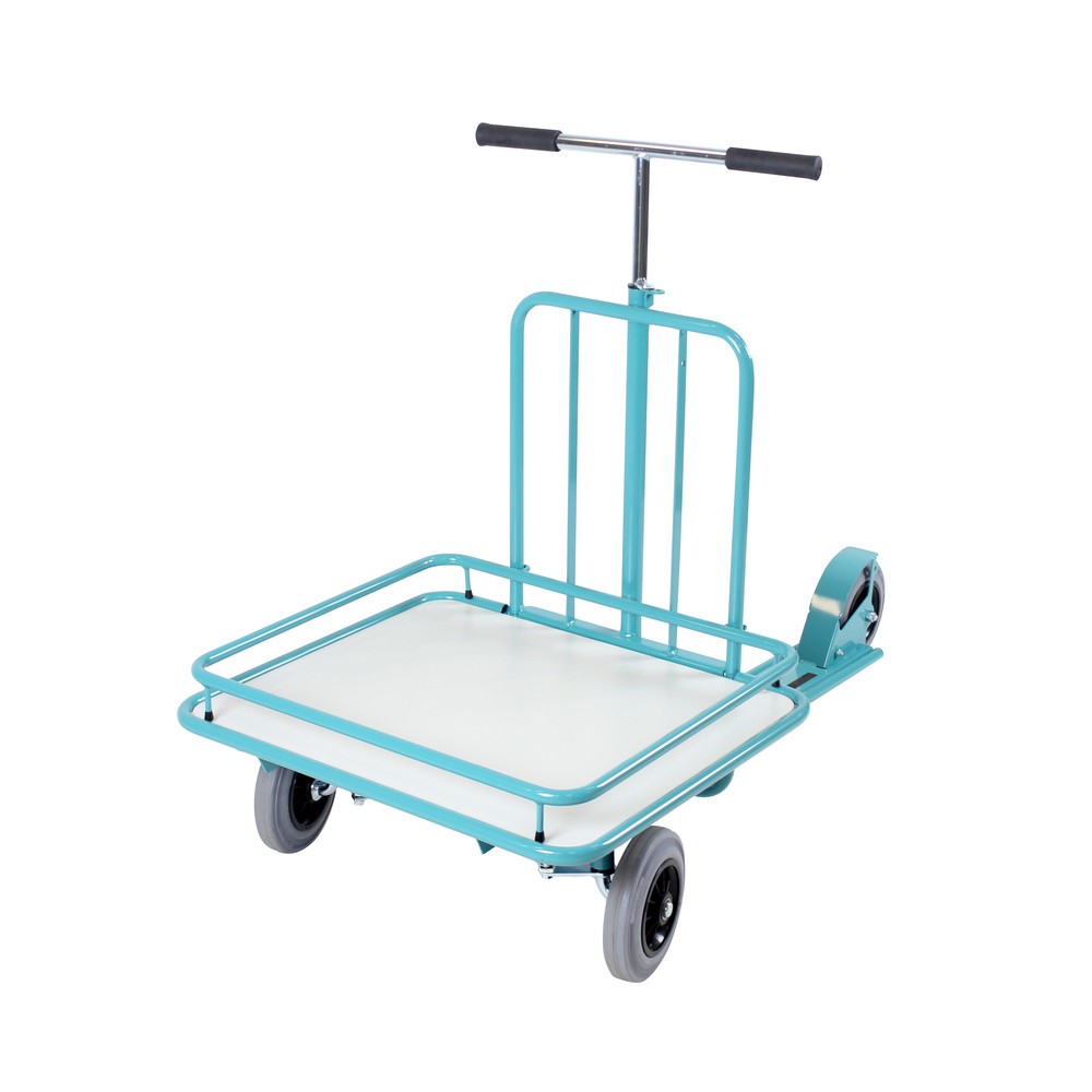 Número de imagen del producto 2: Portacarga extraíble azul turquesa para Manages Scooter Ameise®