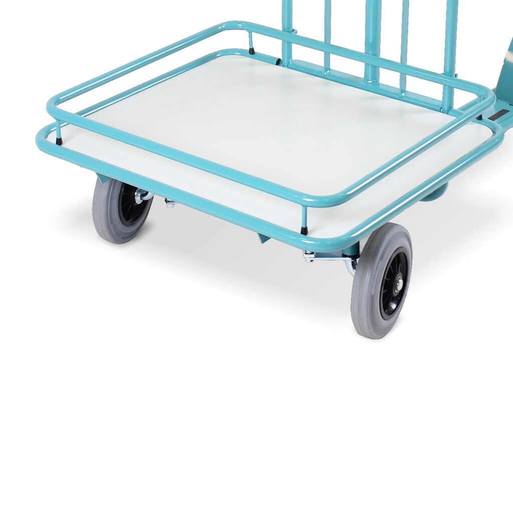 Imagen del producto: Portacarga extraíble azul turquesa para Manages Scooter Ameise®