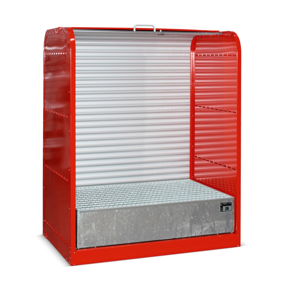 Imagen del producto: Bauer® Armario de persiana enrollable de material peligroso RSG1, inclusivo lavabo para 2 x 200 litros
