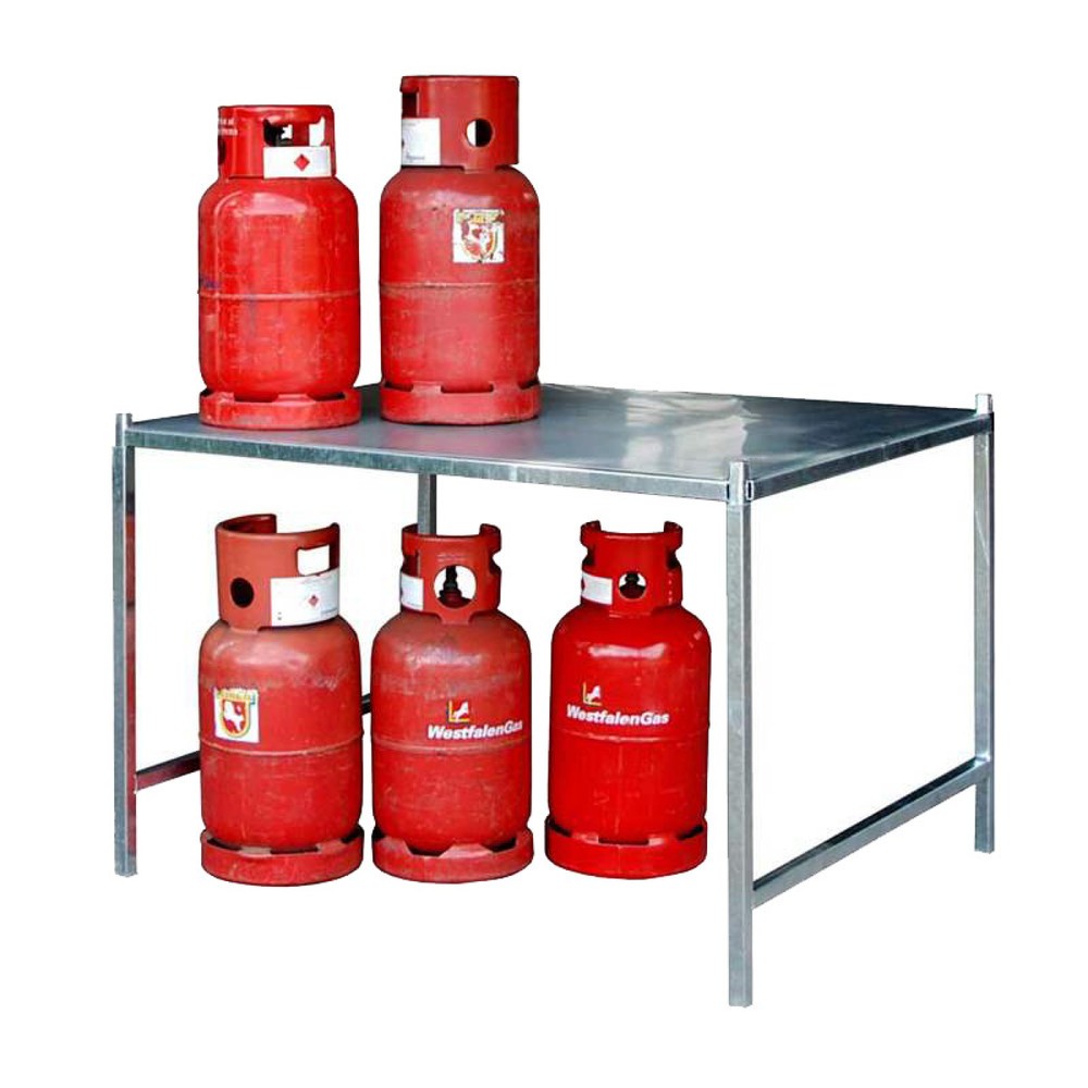 Imagen del producto: Bauer® Bastidor para bombonas de gas Lagerbox TRG 280, An x Al x F 850 x 1.300 x 1.000 mm
