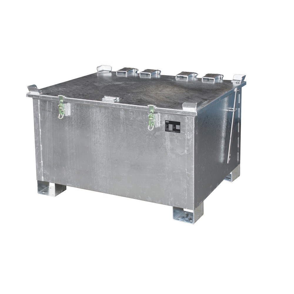 Número de imagen del producto 1: Bauer® Depósito de almacenamiento de iones de litio, alto x ancho x H x An x F 750 x 1.000 x 1.200 mm, 280 litros