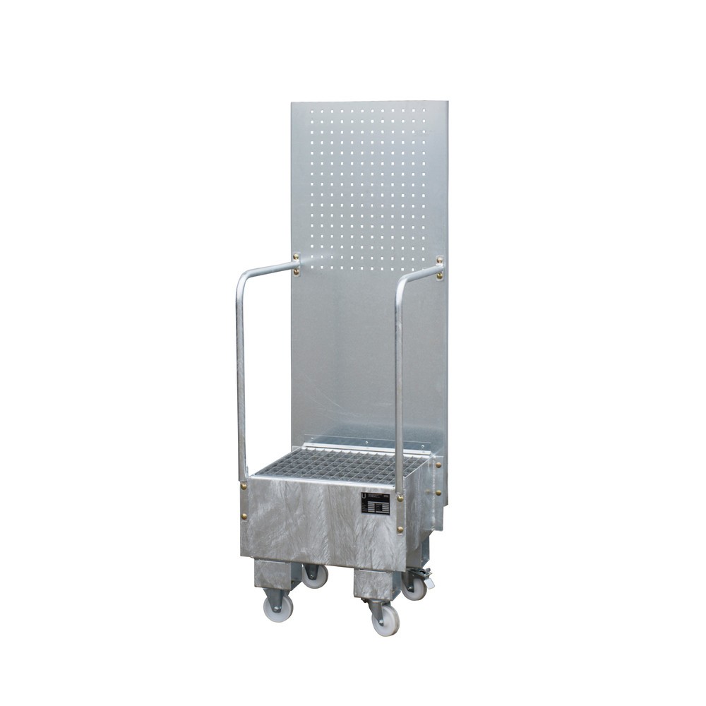 Imagen del producto: Bauer® Lavabo con chapa perforada, 1x 60 litros, alto H x An x F 1,775 x 590 x 1.775 mm, galvanizado en caliente