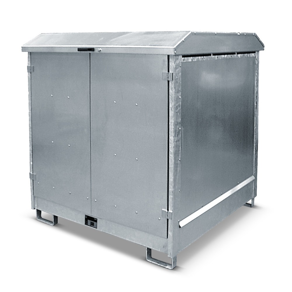 Imagen del producto: Bauer® Depósito de sustancias peligrosas GD- N, con cuba de contención para 4x 200 l, H x A x F 1.550 x 1.440 x 1.500 mm
