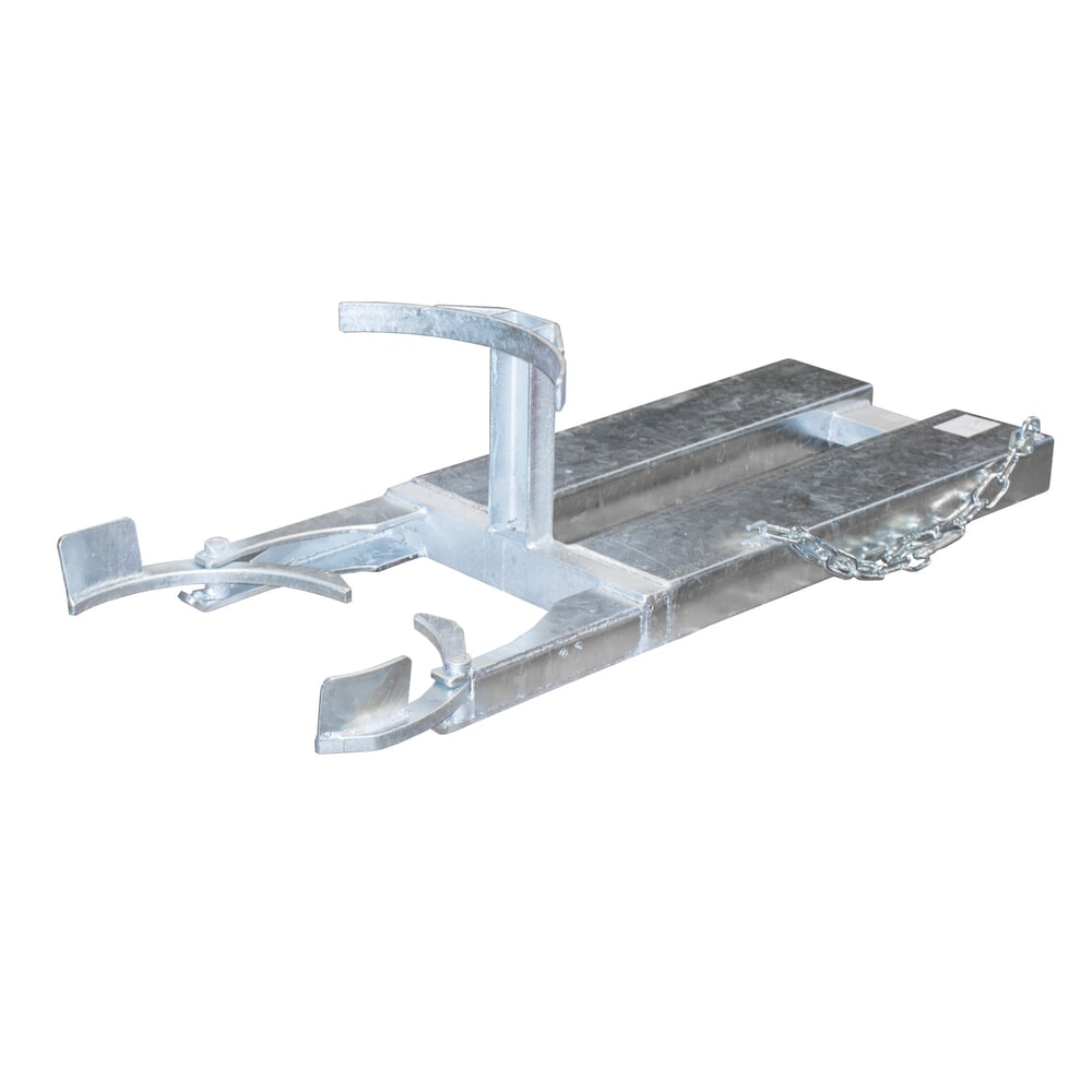 Imagen del producto: Bauer® pinza para bidones FH-I 120 para bidones de plástico, acoplamiento para apilador, galvanizada en caliente