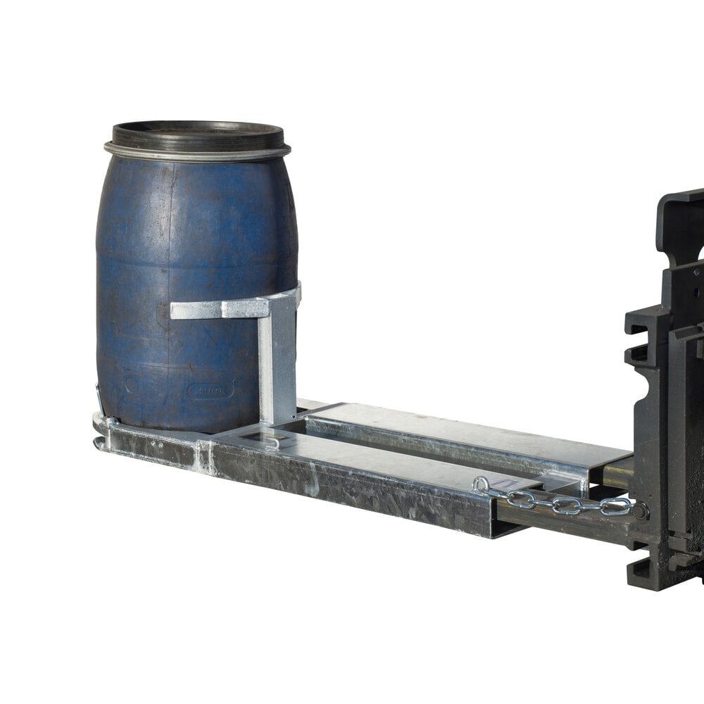 Número de imagen del producto 2: Bauer® pinza para bidones FH-I 120 para bidones de plástico, acoplamiento para apilador, galvanizada en caliente