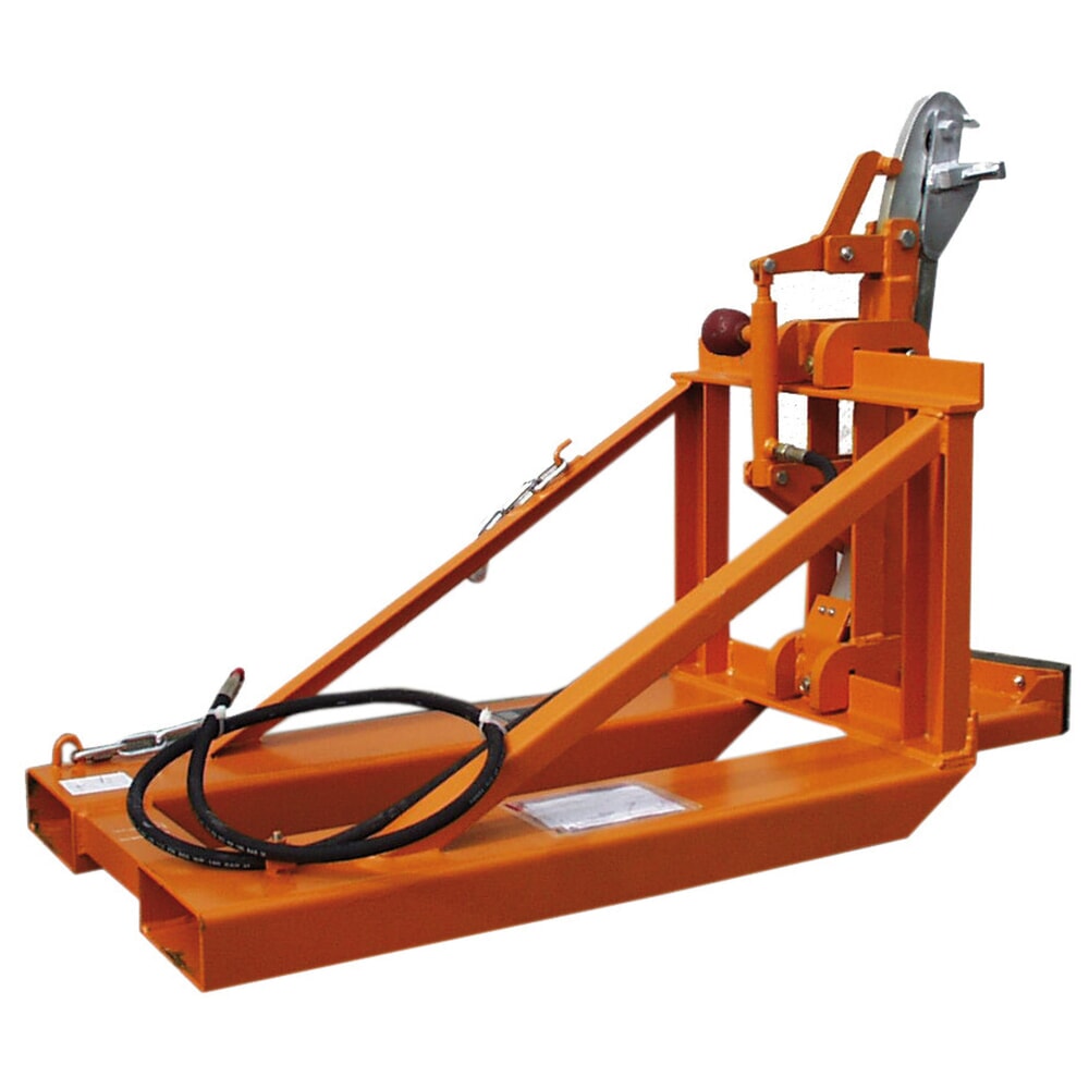 Imagen del producto: Bauer® Pinza para bidones RS, apta para diversos bidones, pintada, acoplamiento para apilador, color amarillo anaranjado